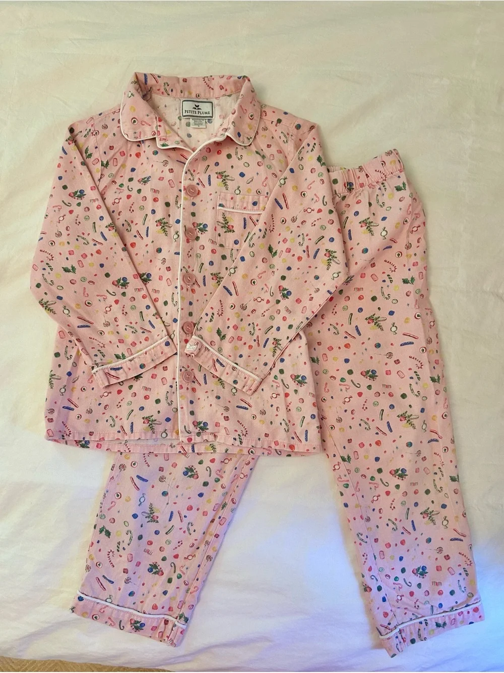 Petite Plume Pajama Set Vintage Sweets size 6